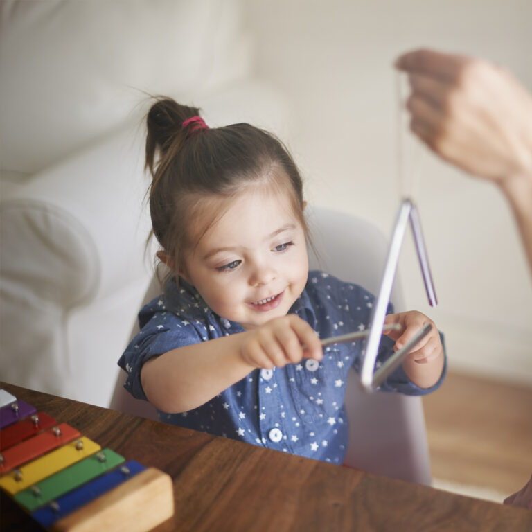 Mommy, this sound was clear!